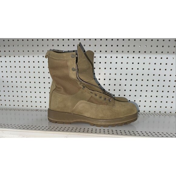 Altama Mens Temperate Weather Military Combat Army Boots Size 12 R Sand Tan - Picture 1 of 9